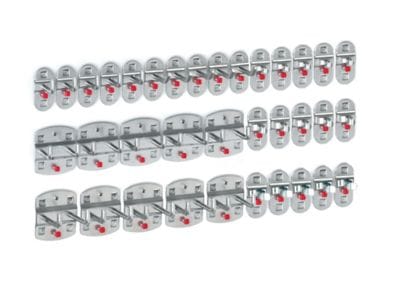 Kappes ®RasterPlan Werkzeughaltersortiment 35-tlg. Alufarben