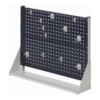 Kappes ®RasterPlan Stellwände einseitig Größe 2 - 2x Lochplatten 1x Werkzeughaltersortiment 10-teilig Anthrazitgrau RAL 7016