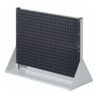 Kappes ®RasterPlan Stellwände doppelseitig Größe 2 - 4x Lochplatten Anthrazitgrau RAL 7016