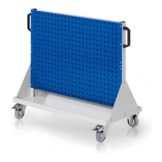 Kappes RasterMobil® Größe 2 - 1000x890x500mm - 4x Lochplatte 4-teilig - enzianblau