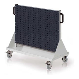 Kappes RasterMobil® Größe 2 - 1000x890x500mm - 4x Lochplatte 4-teilig - anthrazitgrau