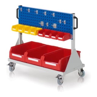 Kappes RasterMobil® Größe 2 - 1000x890x500mm - 2x Lochplatten - 24-teilig - enzianblau