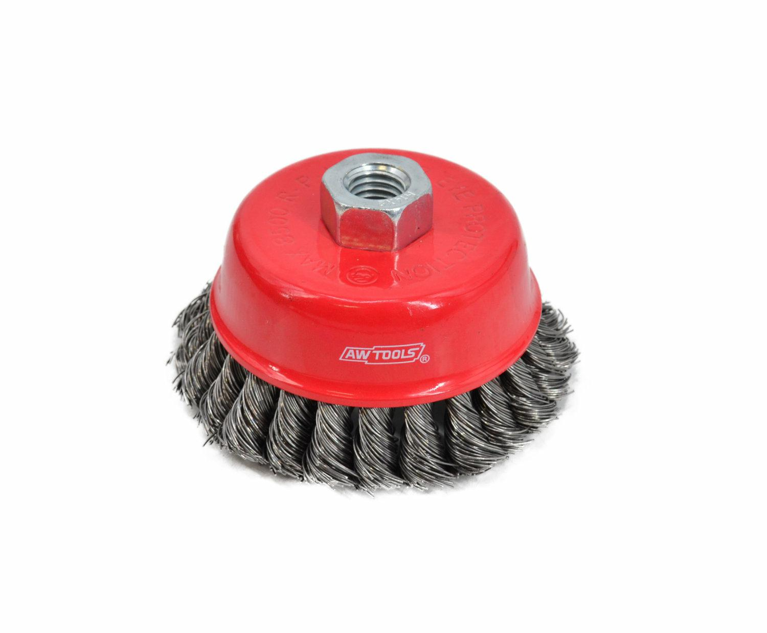 Drahtbürste Awtools Wire Cup Brush Draht 0,5 Mm 75 Mm