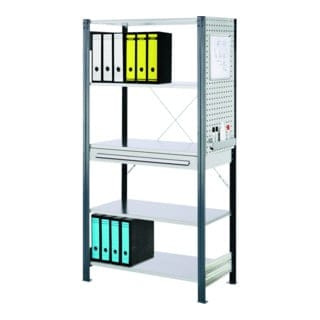 Kappes ®RasterPlan Steckregale 2000x1000x500mm Modell 2 anthrazitgrau