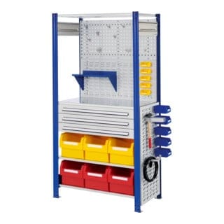 Kappes ®RasterPlan Steckregale 2000x1000x500mm Modell 7 enzianblau