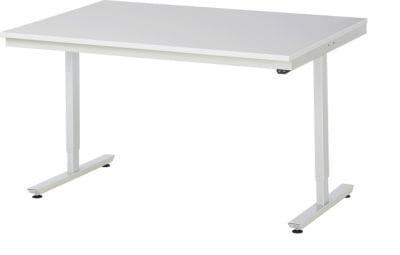 Arbeitstisch adlatus 150 elektrisch höhenverstellbar Arbeitsplatte mit Melaminharzbeschichtung 2000 mm x 800 mm - RAU