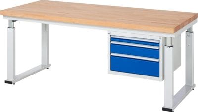 Unterbau-Container adlatus 600 580 mm x 650 mm 3 Schubladen - RAU