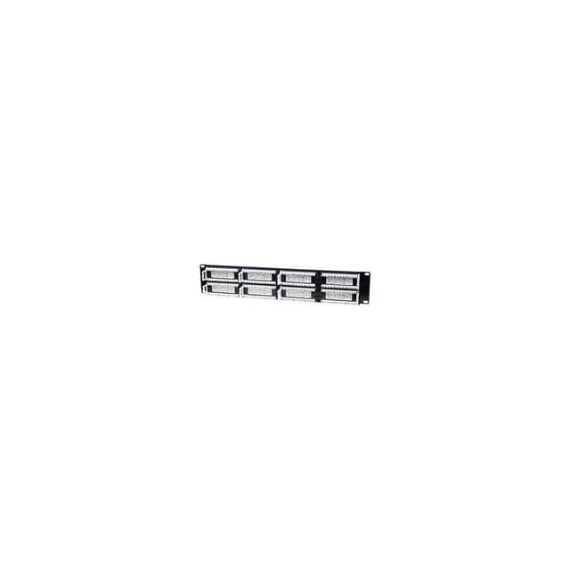 Intellinet Patchpanel schwarz 48 Ports 19 Zoll 2U