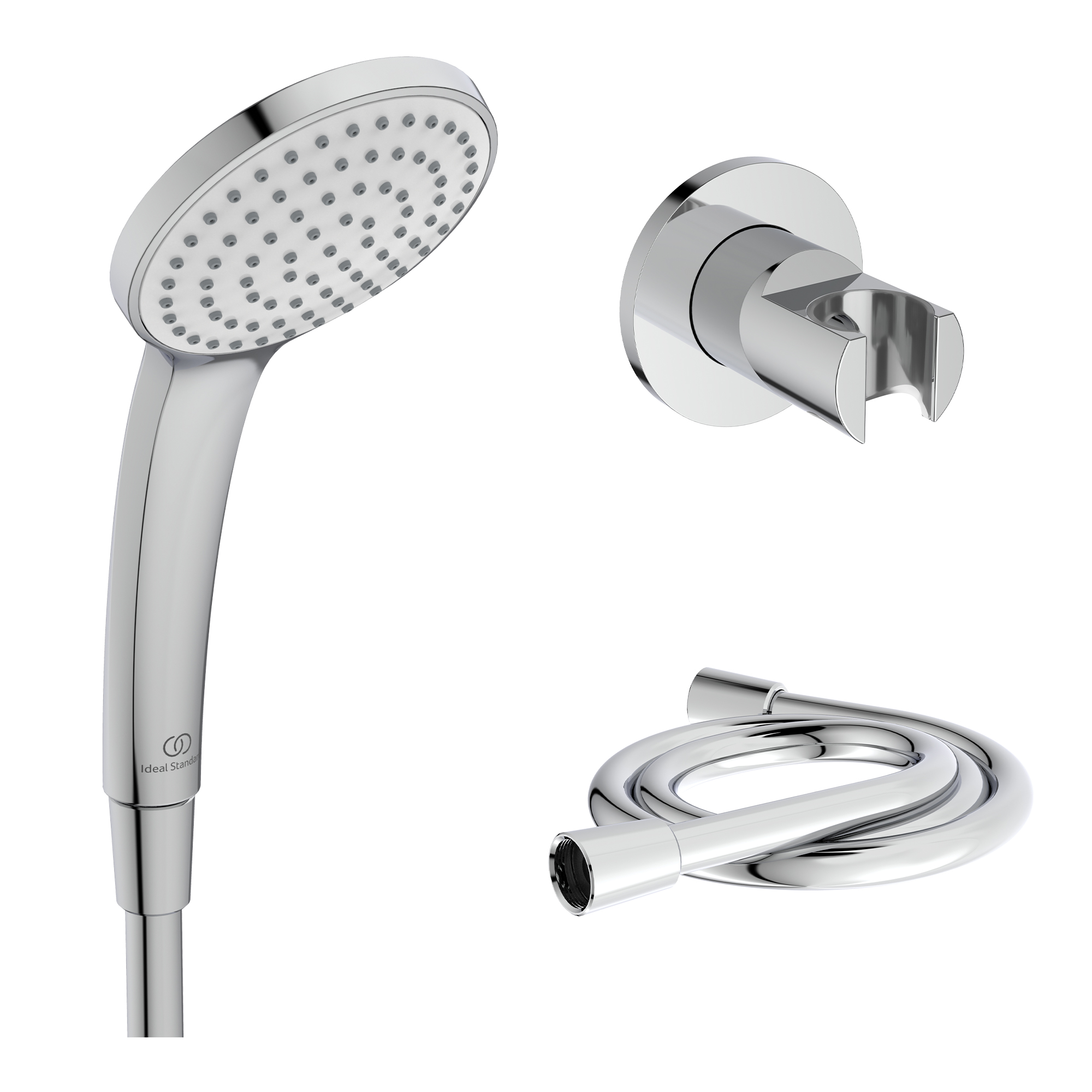 Ideal Standard Alero Set, Handbrause, Schlauch (1250 Mm) Und Halterung ✔ Chrom