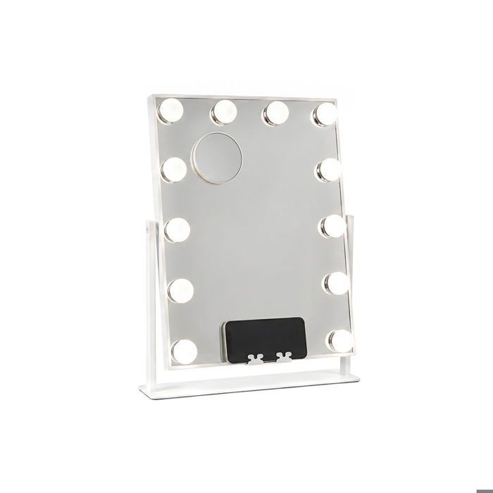 Make-up Spiegel - Innovagoods - Vanity Hollywood - 12 Led - 3 Farbtöne - Einstellbare Intensität