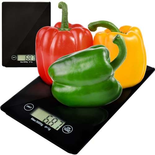 Mm36 Lcd Elektronische Flachküchenwaage 5 Kg Slim