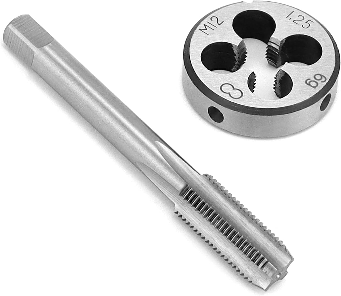 M12x1,25mm Gewindebohrer, Gewindebohrer- Und Schneideisensatz