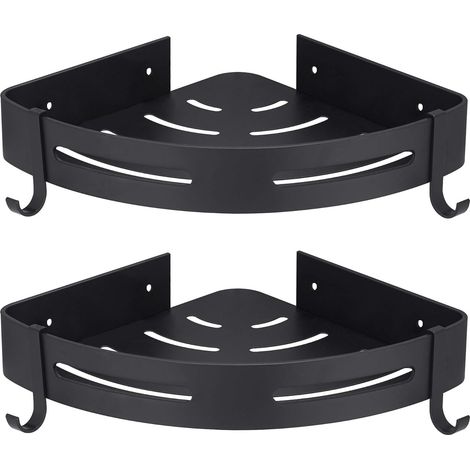 Set Von 2 Wandhalter Schwarz – Stabile Ausführung Für Wartung Und Pflegearbeiten Im Gesamten Haushalt