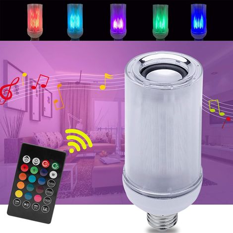 Glühbirne Connectée Zu Changement Farbe Und Musique Ohne Draht, Sockel E27, Intensité Variable, Idea – Neu