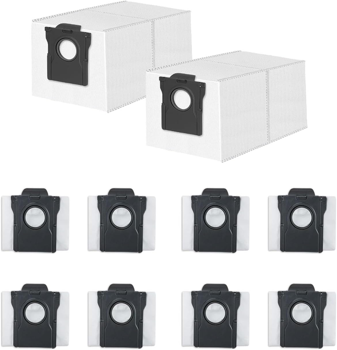 12 Vacuum Cleaner Bags For Dreame L10s Ultra Gen 2/l10s Ultra Gen 3/x40 Ultra/x50 Ultra/l40 Ultra/l5 – Neu