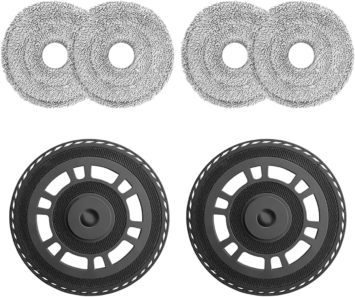 Set Tücher + Supports Ersatz Geeignet Dreame L10s Ultra Gen2 L20 X30 X40 Master L40 Ultra – Ausgezeichnete