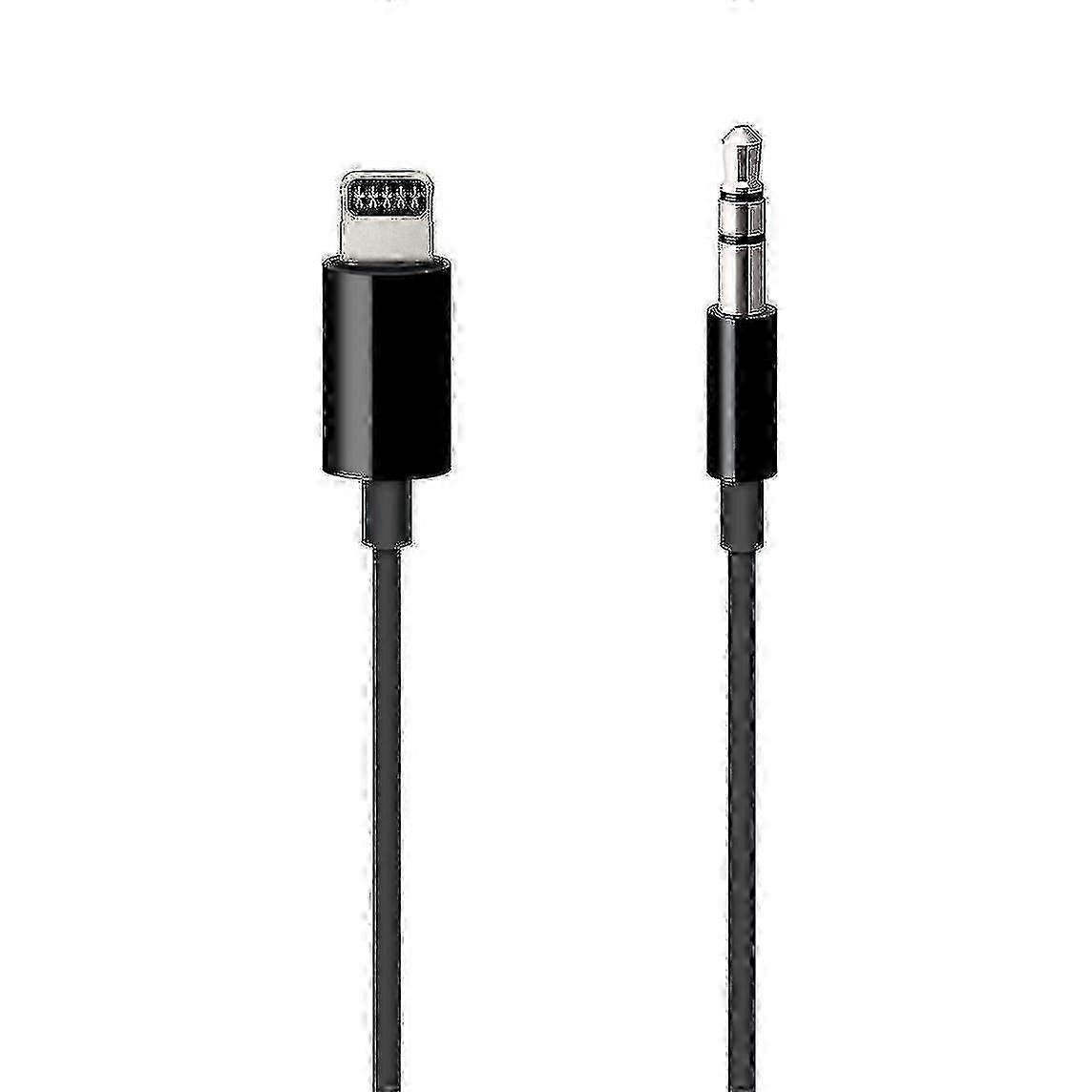 Lightning-auf-3,5-mm-audiokabel Für Apple (1,2 M) – Schwarz