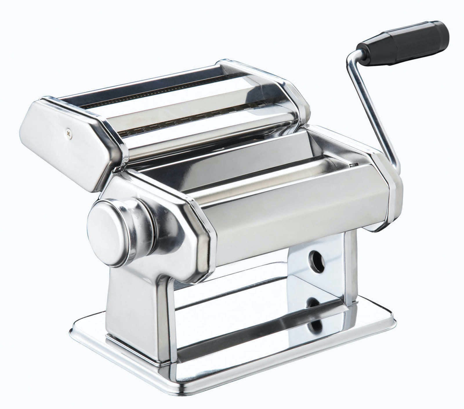 Kitchencraft: World Of Flavours - Frische Nudelmaschine , Edelstahl, Silber