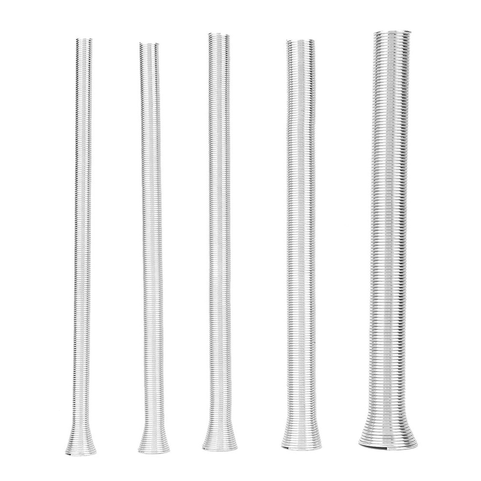 Rohrbieger Mit Superelastischer Stahlfeder, 5er-set, 21 Cm, Für Elektrische Pvc-kabel Und -rohre.