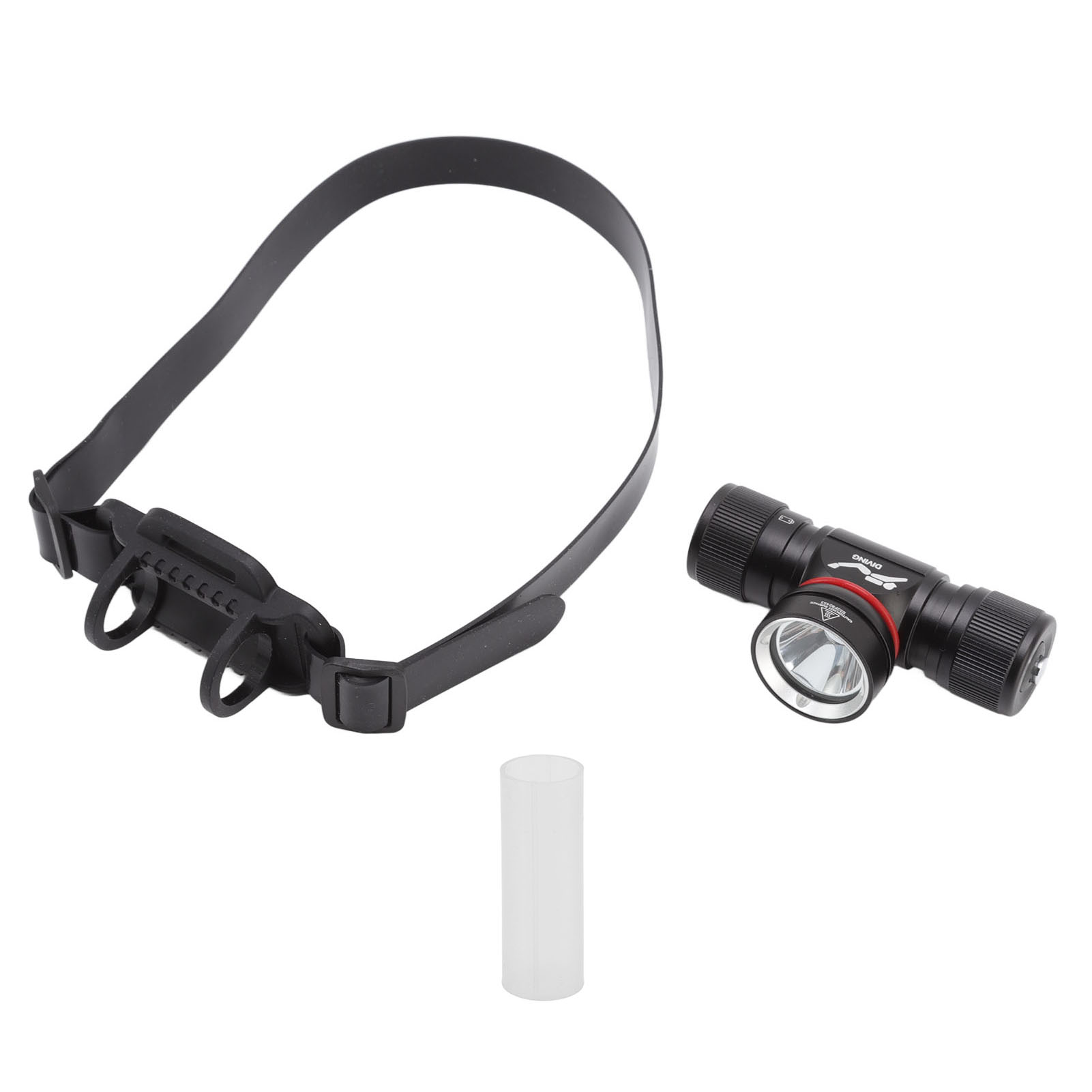 Taucherstirnlampe Aus Aluminiumlegierung, Wasserdicht Nach Ipx68, 10 W, 1000 Lm, 5 Modi, Unterwasserlampe Für Höhlen Und Fischernetze