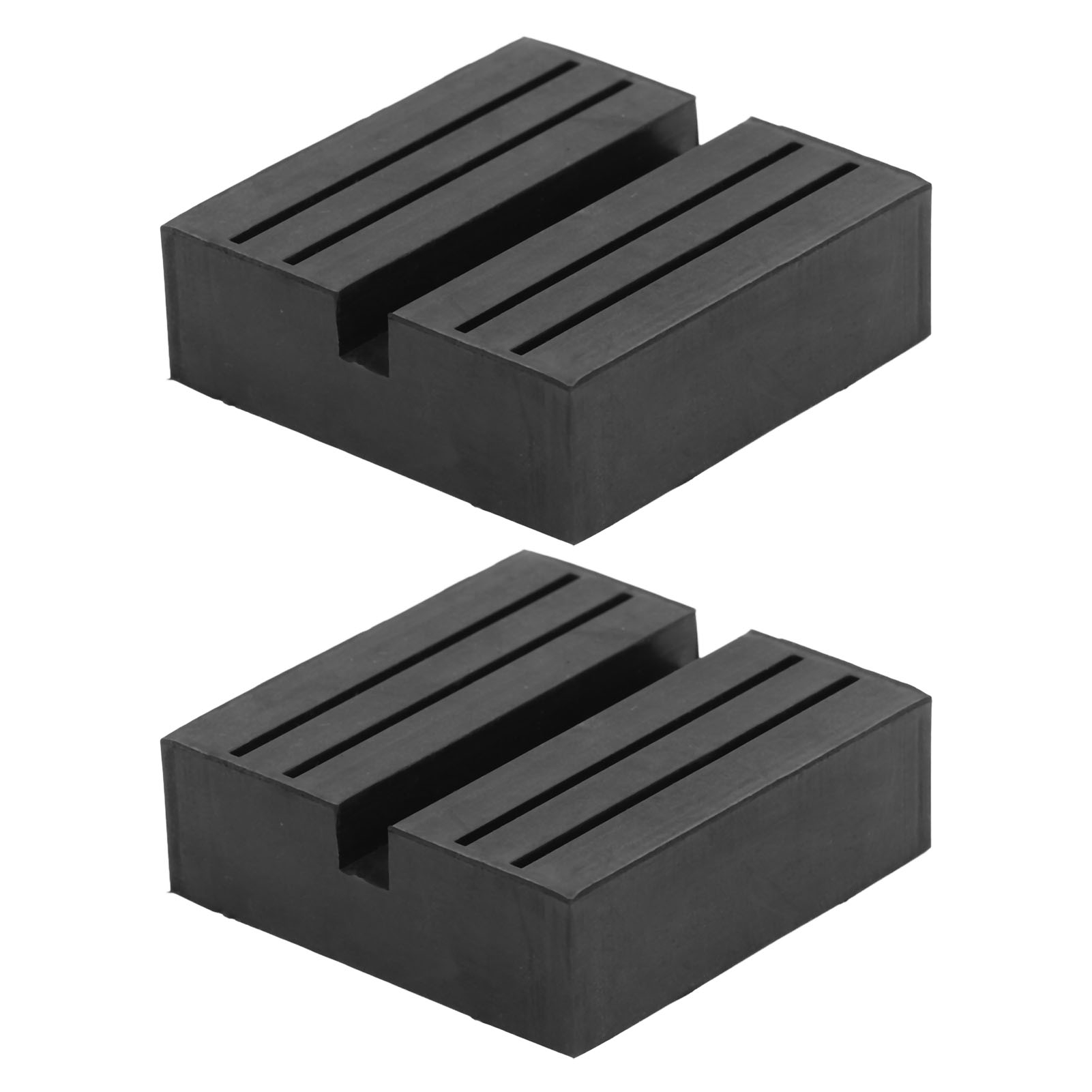 Universaladapter Für Geteilte Chassis-längsträger, Gummipuffer, Hohe Druckfestigkeit, Hebescheibe Für Die Kfz-wartung, 2 Stück