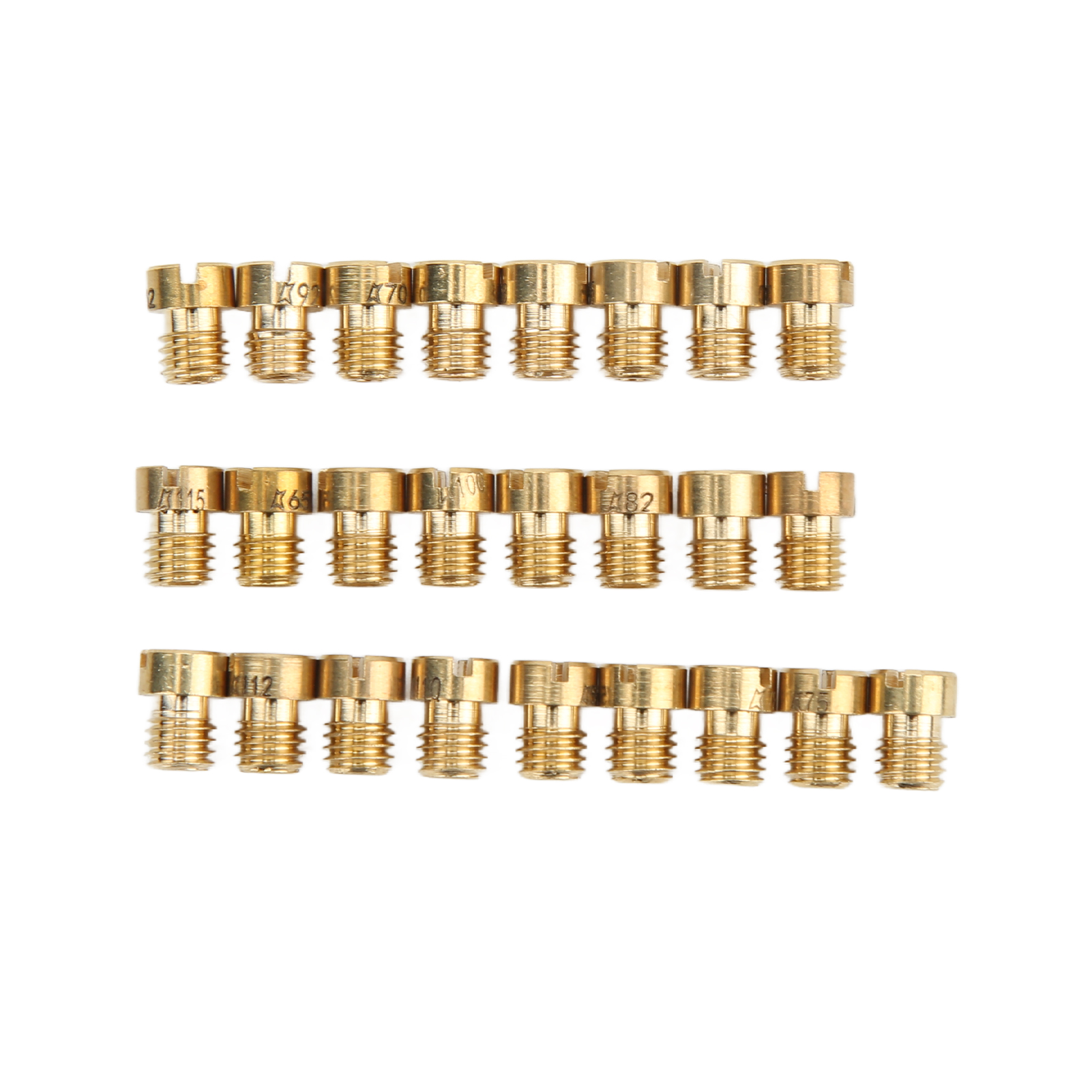 Hauptdüsen-vergaser-reparatursatz 55-115 M5, 25-teilig, Für Dellorto Phbg
