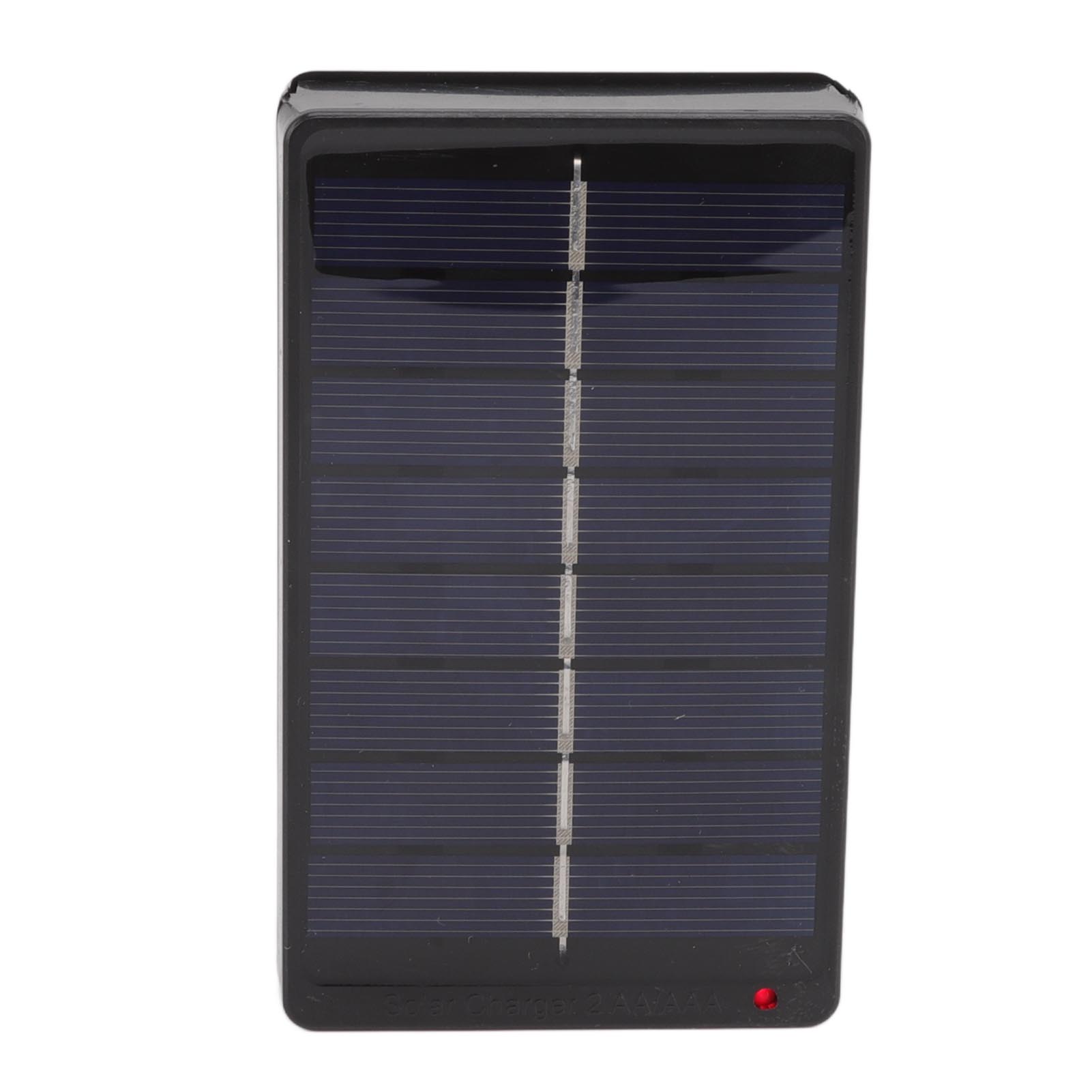 Ladeetui Für 1w 4v Solarladegerät, Kompatibel Mit 1,2v Aa/aaa Batterien, Outdoor-zubehör