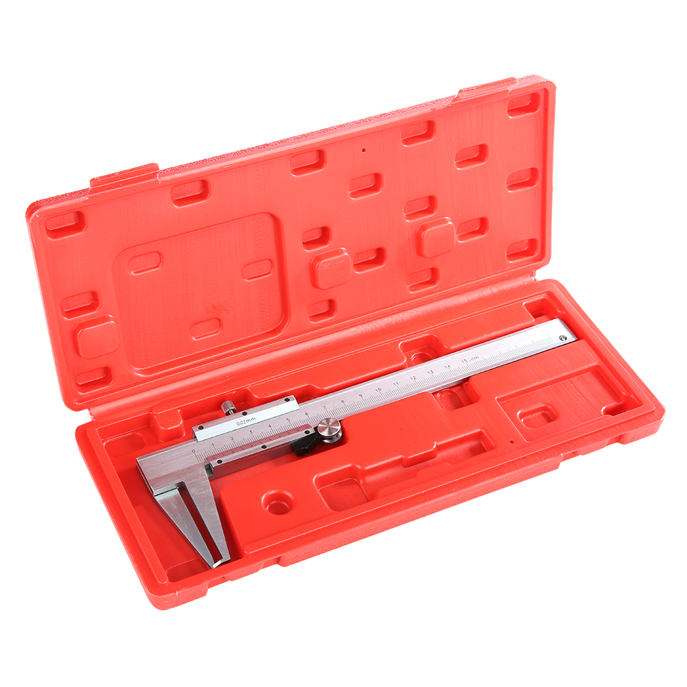 Stahllineal, Messwerkzeug, Tragbar, Mit Innennut, Messschieber 0-150 Mm