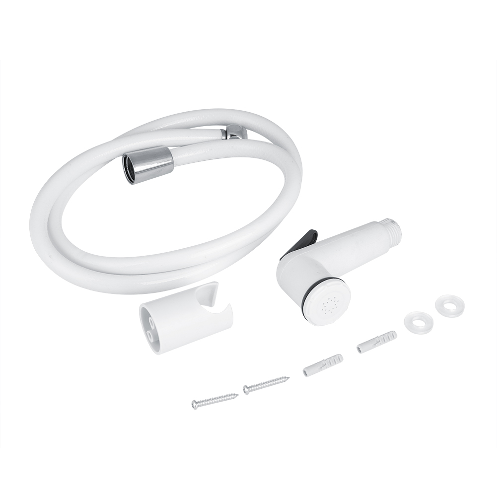 Tragbarer Bidet-duschkopf Aus Abs-kunststoff, Badezimmer-duschset Mit Schlauchhalter