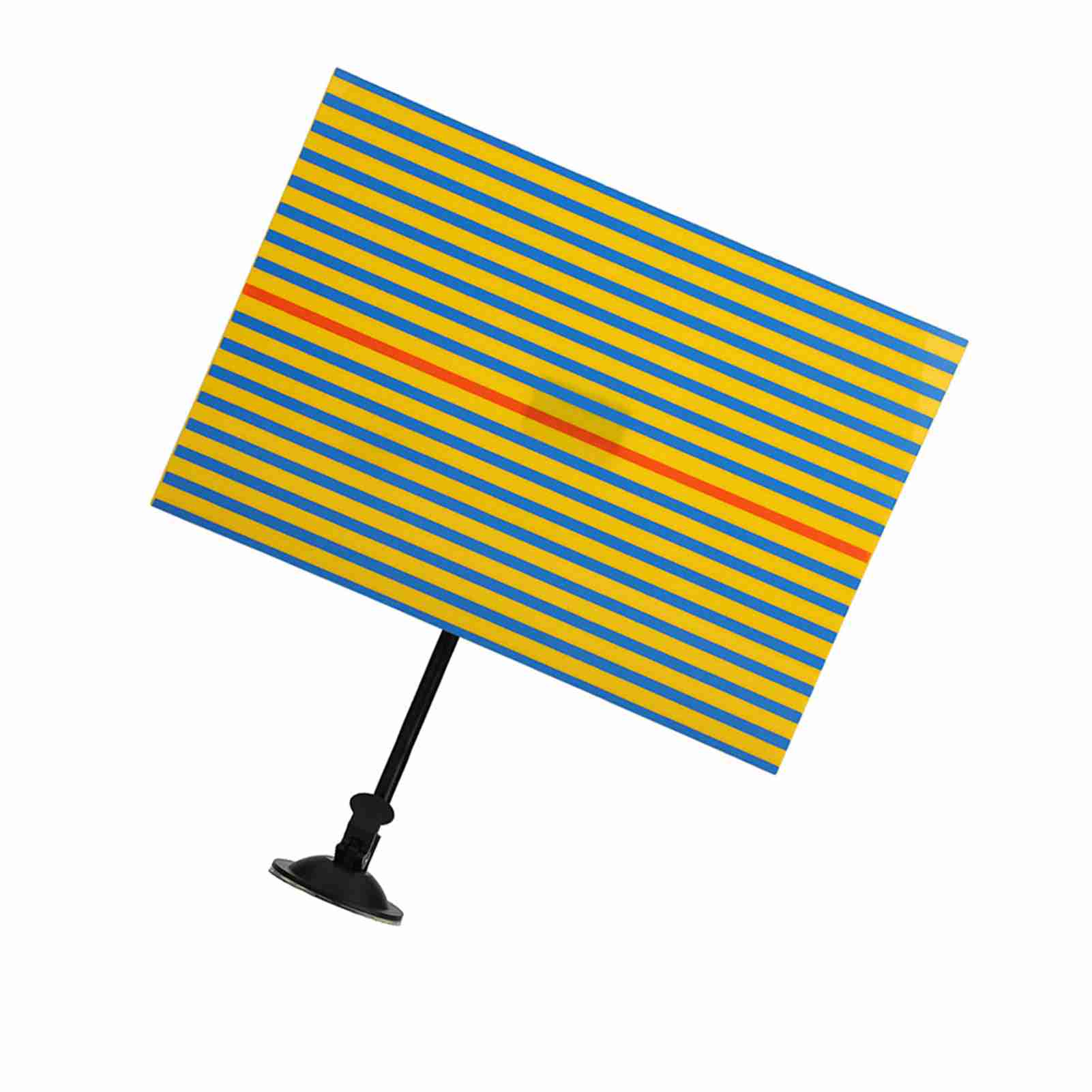 Werkzeug Zur Lackschadenfreien Ausbeultechnik, Bedienfeld Mit Reflektierenden Linien, Gelbe Und Blaue Farben
