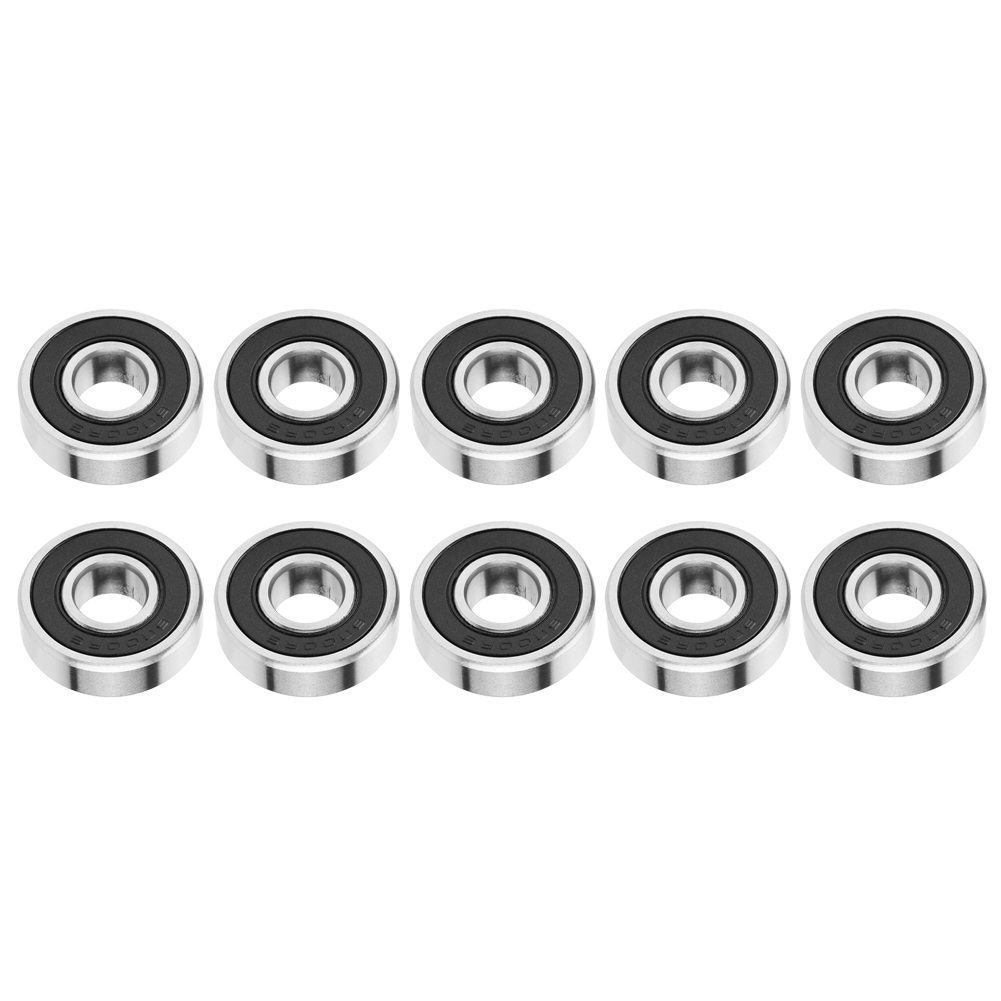 10 Rillenkugellager 6000-2rs Mit Gummidichtungen, 10 Mm × 26 Mm × 8 Mm