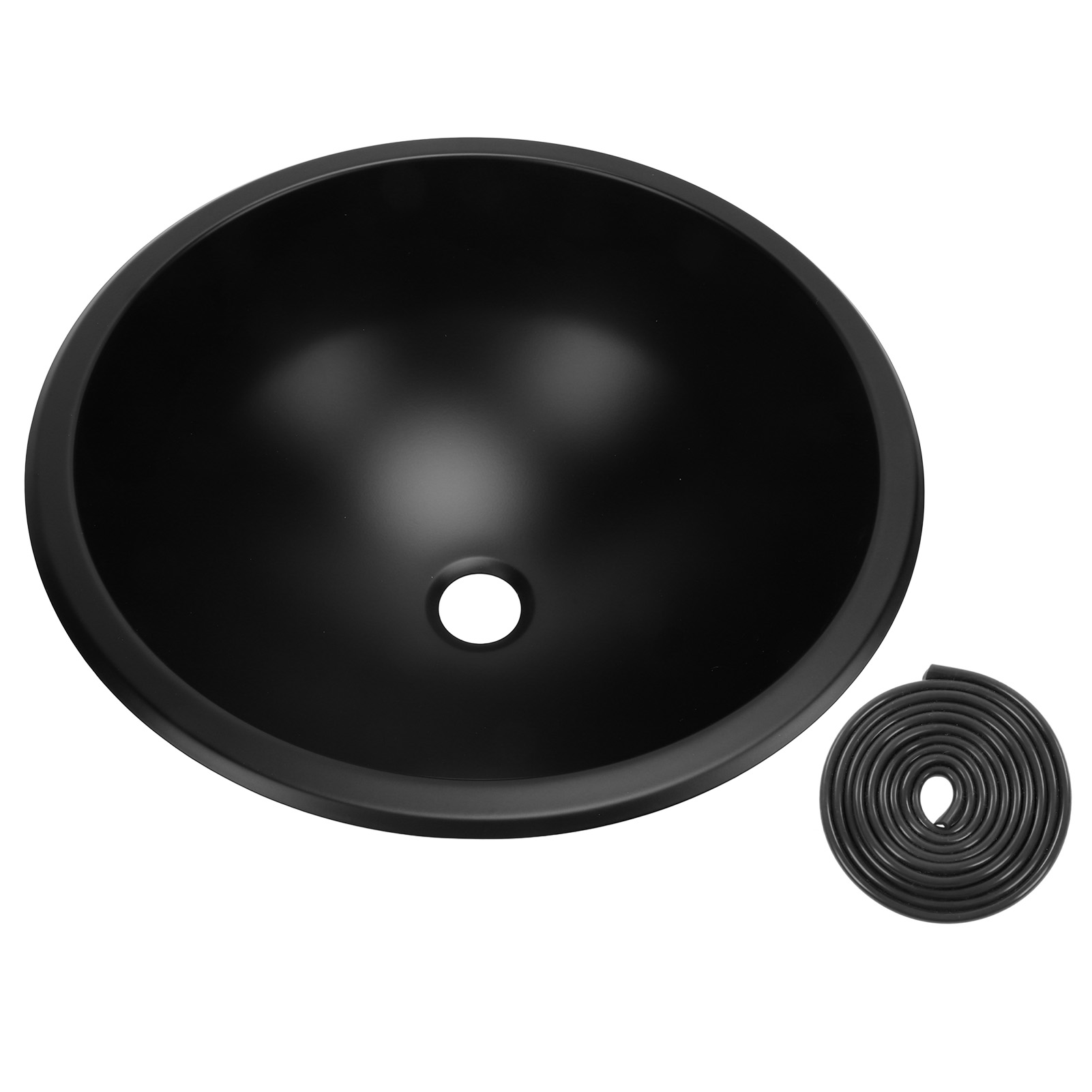 30 Cm (12 Zoll) Ovale Edelstahlspüle Mit 40-mm-abflussgarnitur Für Boote, Wohnwagen Und Wohnmobile