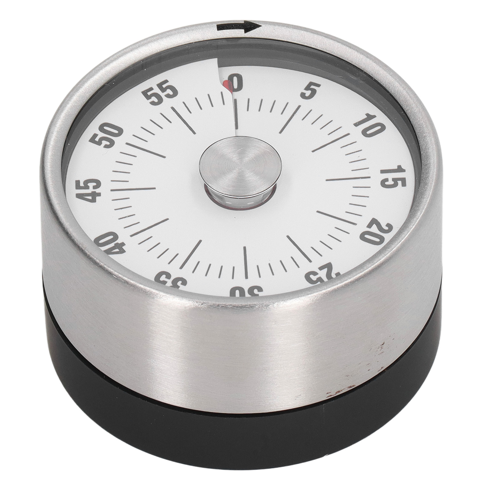 Magnetischer Timer, Magnetisches Edelstahlgehäuse, 70 Db, Hochpräzise Optische Signalisierung Für Die Küchensteuerung, Weiß