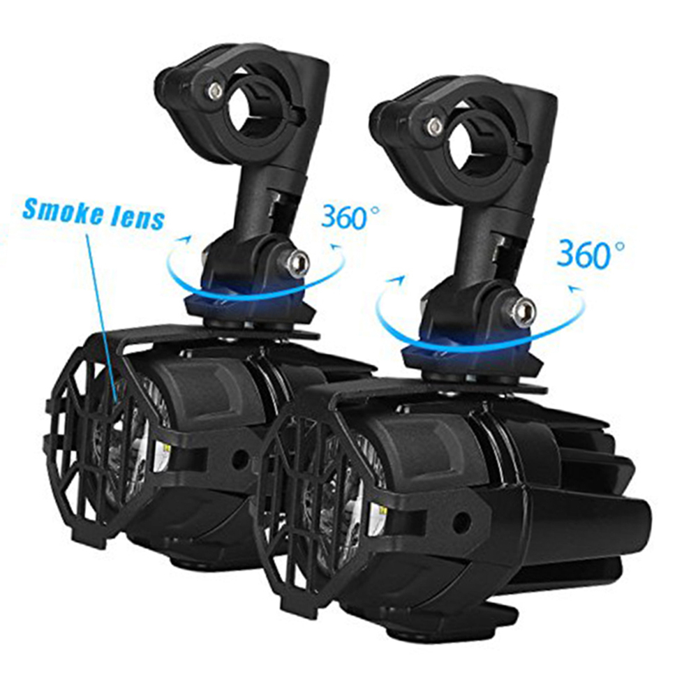 Led-nebelscheinwerferabdeckungen Für Motorradscheinwerfer, 2 Stück, Mit Kabelbaum, Für R1200gs, F800gs