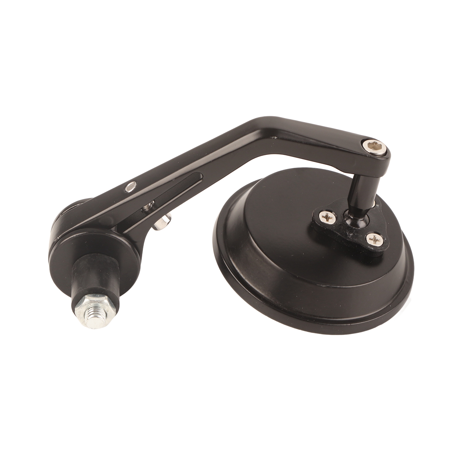 Motorradspiegel, 2 Schwarze 22-mm-lenkerspiegel, Hohe Sichtbarkeit, Motorradzubehör