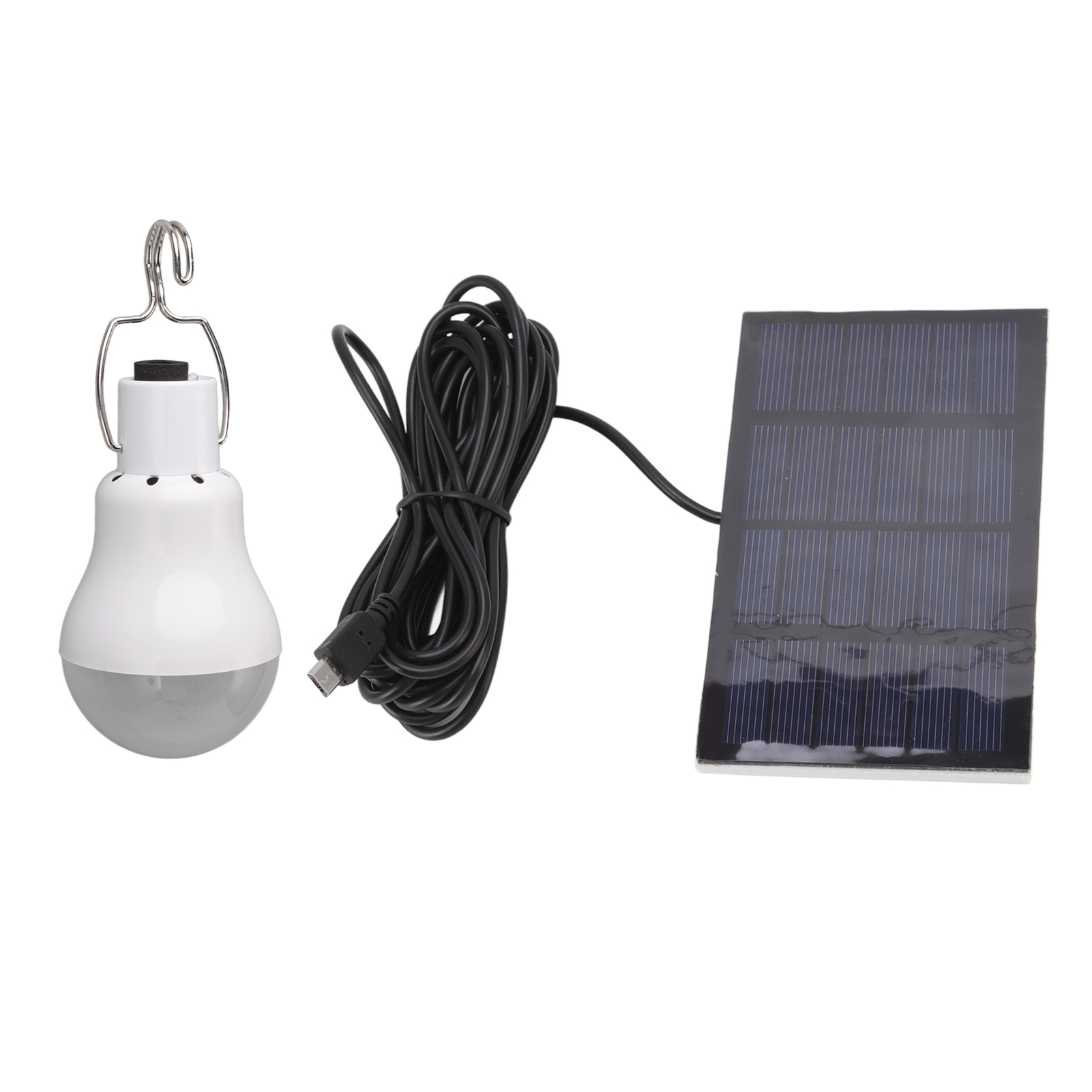 Wiederaufladbare, Tragbare Solar-led-lampe Für Wandern, Angeln Und Camping.