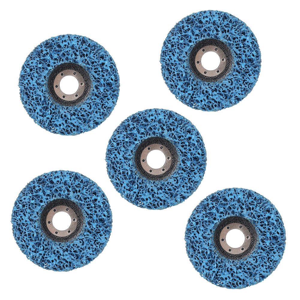 Schleifscheibenstücke In Polyethylenstreifen, Rostschutzmittel Für Lacke, Schleifscheibe Für Winkelschleifer (115 Mm)