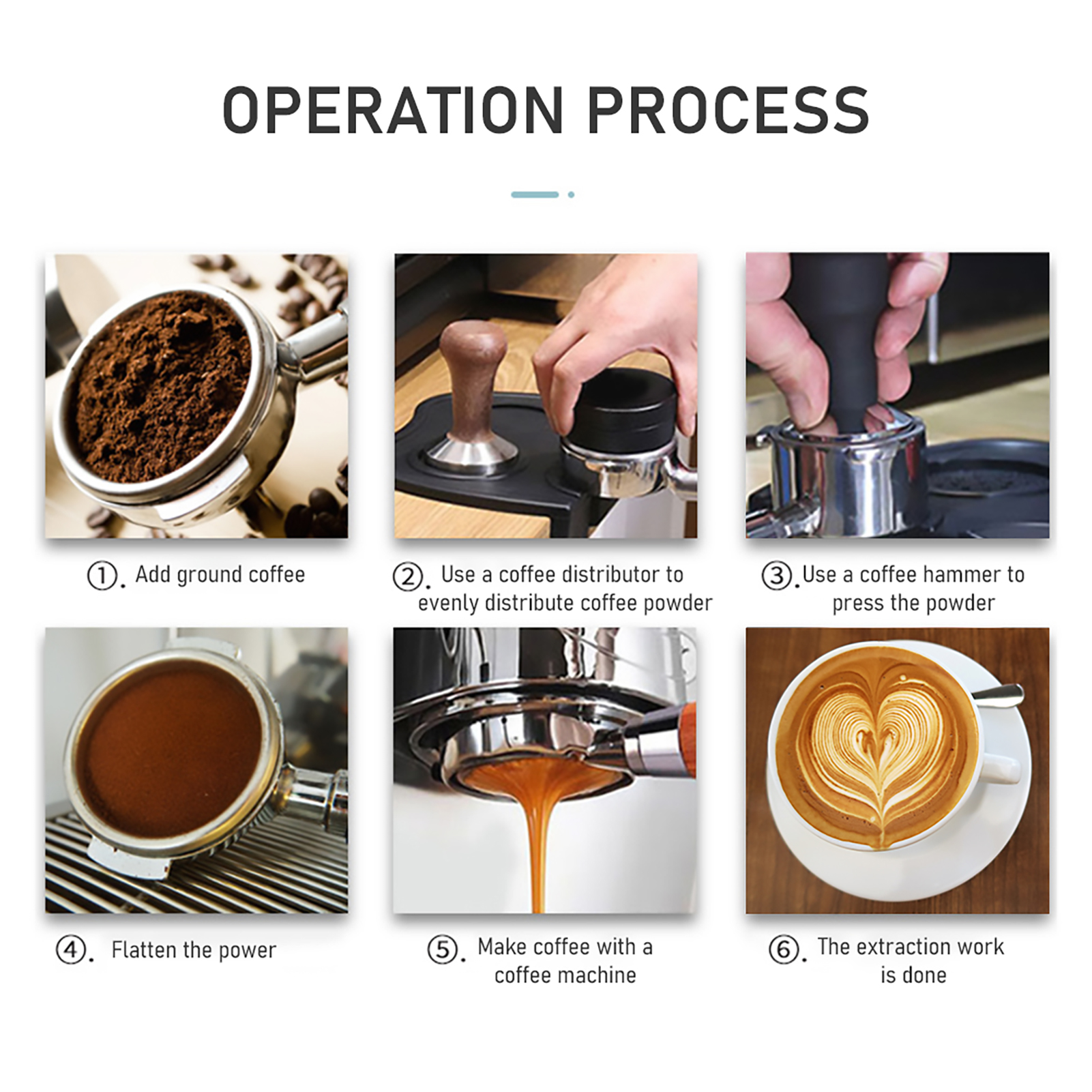 58 Mm Edelstahl-siebträger Mit 2 Ohren, Blankem Boden, Holzgriff, Kaffeetassen-siebkorb Für Gaggia Classic Evolution Espresso (neu)