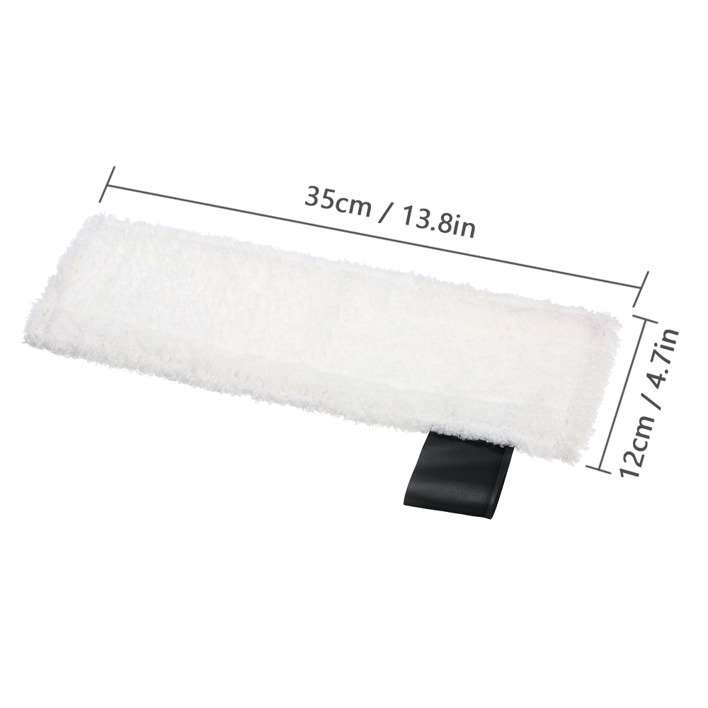 Packung Mit 6 Ersatzreinigungstüchern Für Kärcher Sc2/ Sc3/ Sc4/ Sc5 Zubehör (3 Stoffdüsenüberzüge Und 3 Mikrofasertücher)