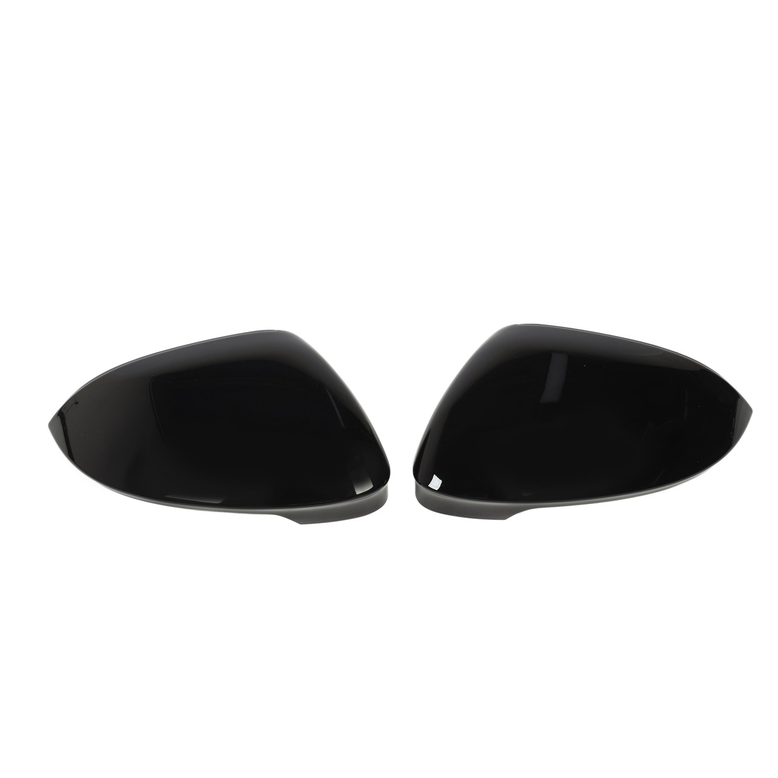 2 Glänzend Schwarze Spiegelgehäuse Mit Glatter Oberfläche, Kompatibel Mit Den Türen Der Id3 Mk8 Modelle (ab 2020).