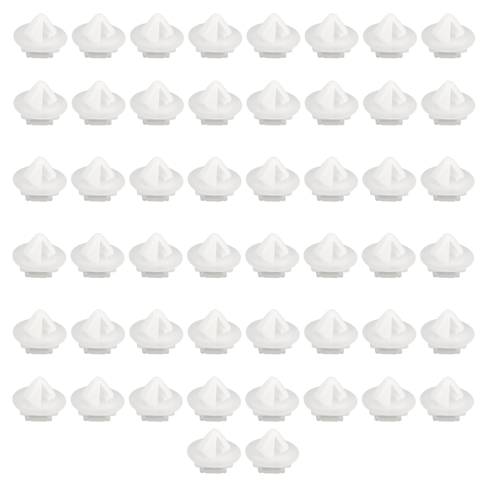 Türleistenclips, 50er-packung, Artikelnummer 856540, Abriebfest, Kompatibel Mit Peugeot 106, 206, 207, 306, 307, 806 Und 1007.