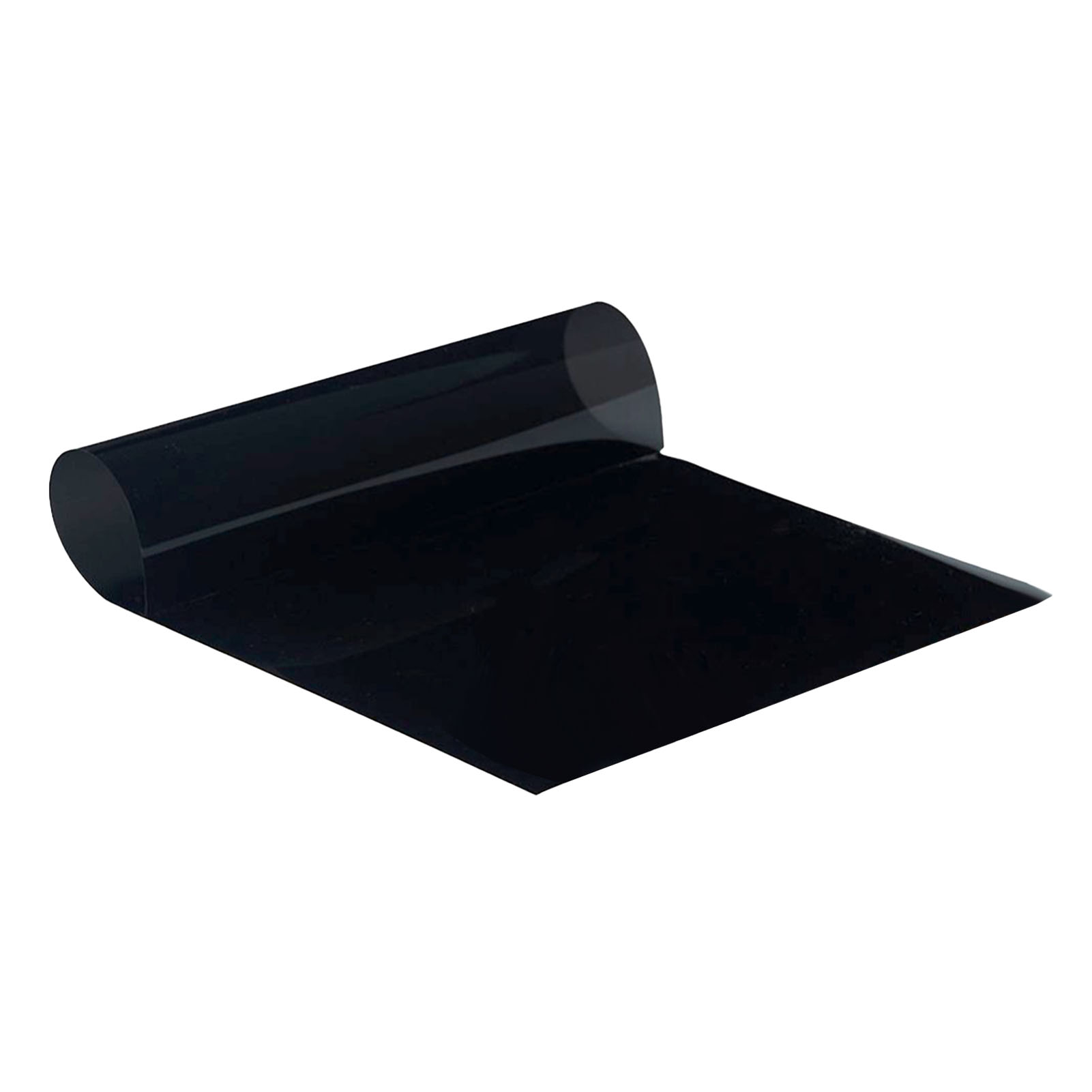 Lichtdurchlässige Schwarze Sonnenschutzfolie Für Autofenster, Uv-schutz, Wärmedämmung, Selbstklebend, 50 Cm X 2 M Tönung