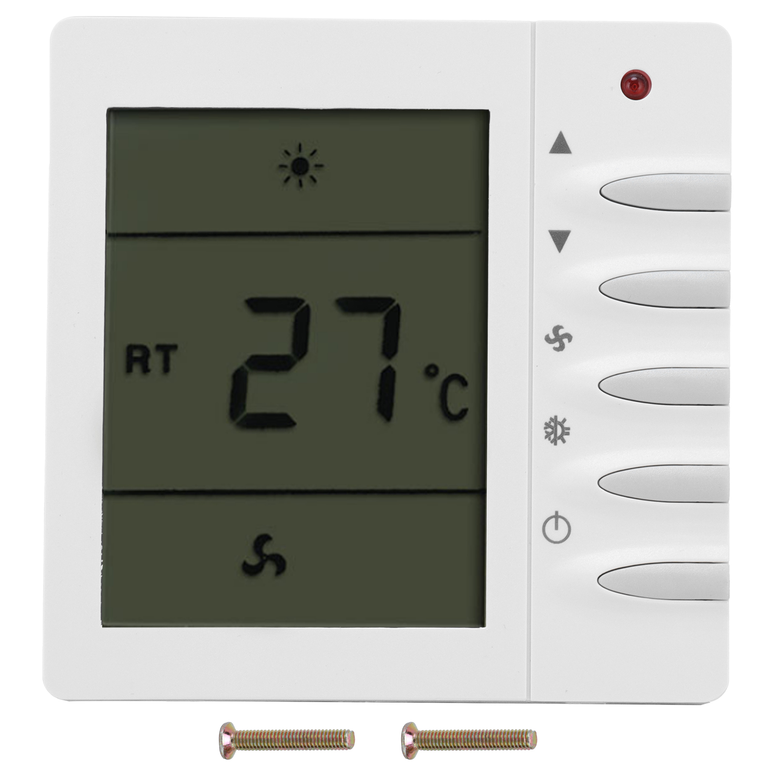 Zentrale Klimaanlage Mit 220 V Wechselstrom, Ventilator Mit Lcd-anzeige, Thermostat Und Temperaturregler