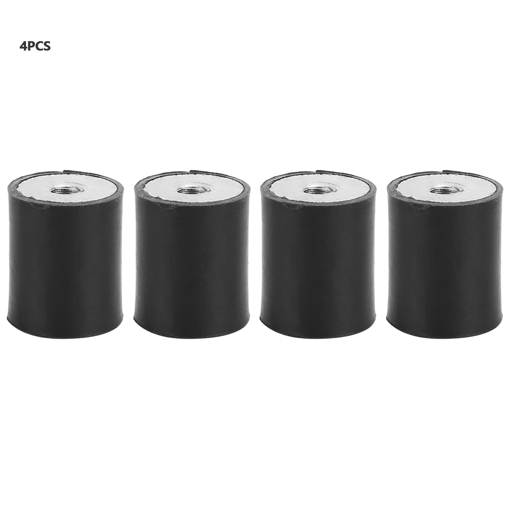 Ungiftiger Und Vibrationsdämpfender Gummispulendämpfer/isolator, 4 Stück (dd20 25 M6)