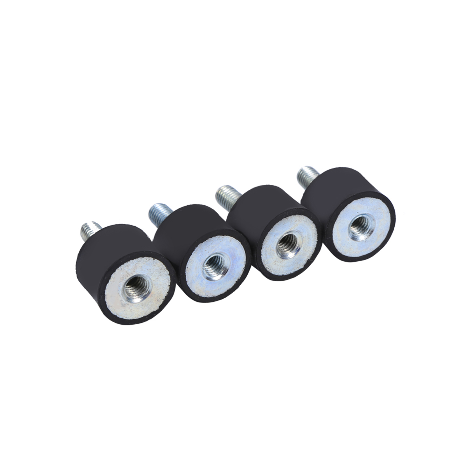 4x Antivibrations-gummistoßdämpferhalterungen Silentblock-federn M6