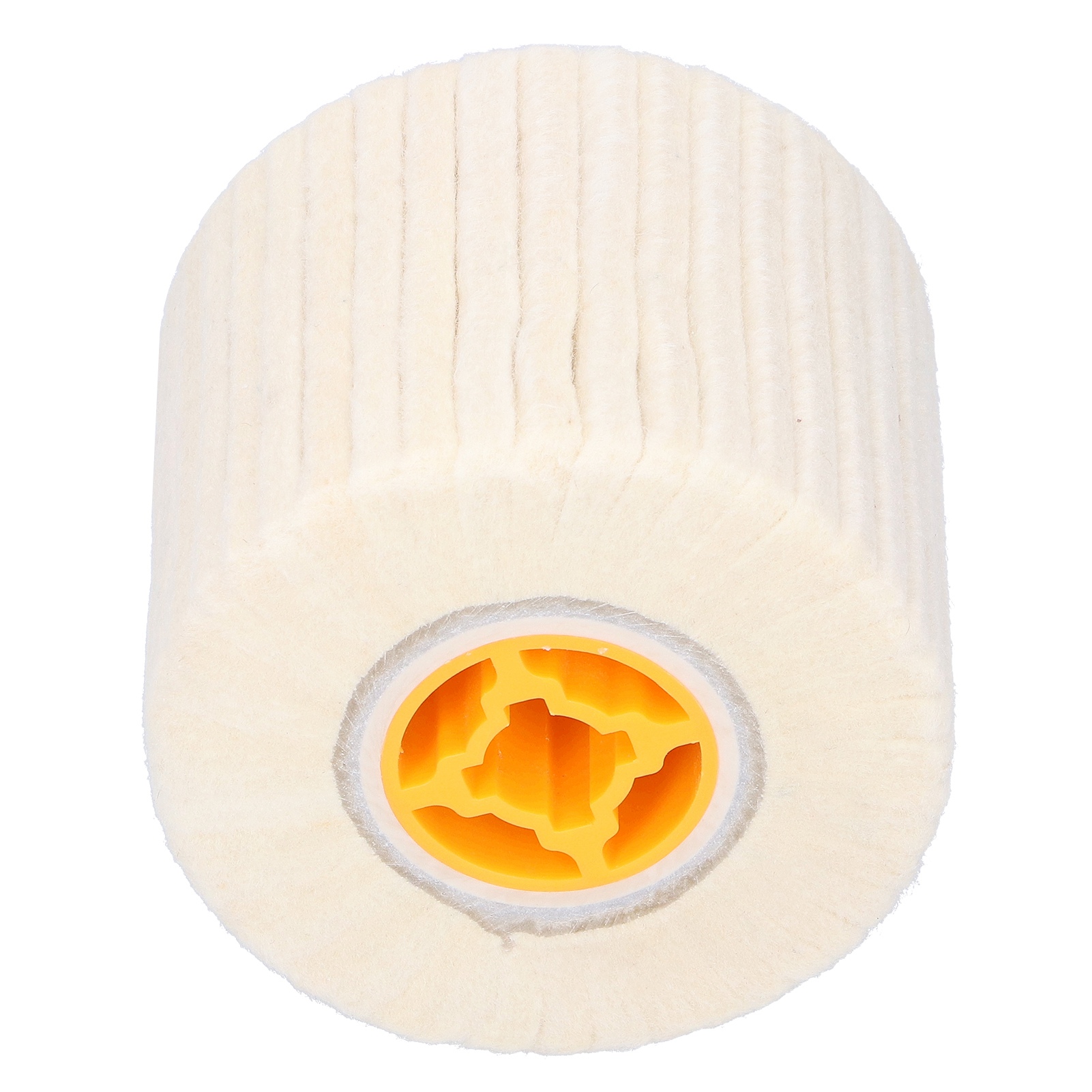 Polierscheibe Aus Wollfilz Zum Polieren Von Edelstahl 120x100mm