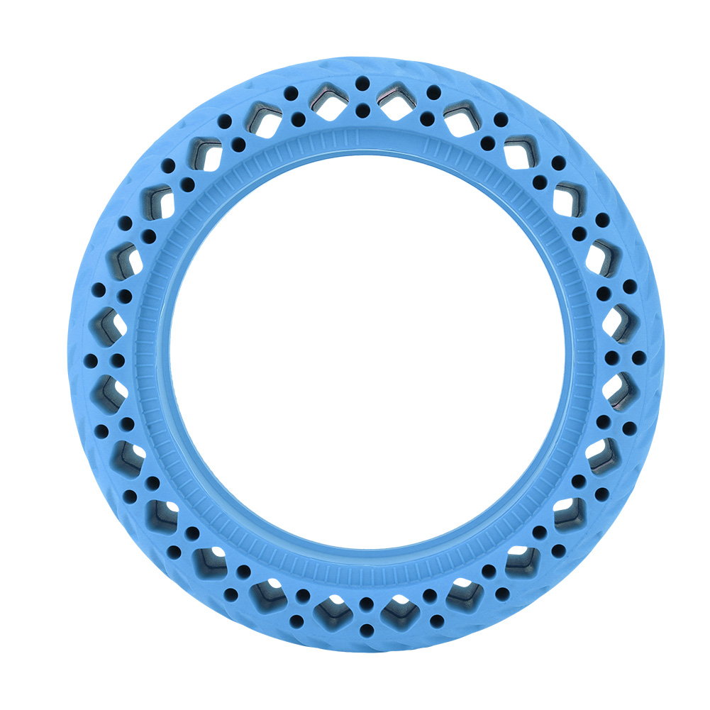8,5-zoll-prismengummireifen, Pannensicher, Stoßdämpfend, Zubehör Für Xiaomi M365 Elektroroller (blau)