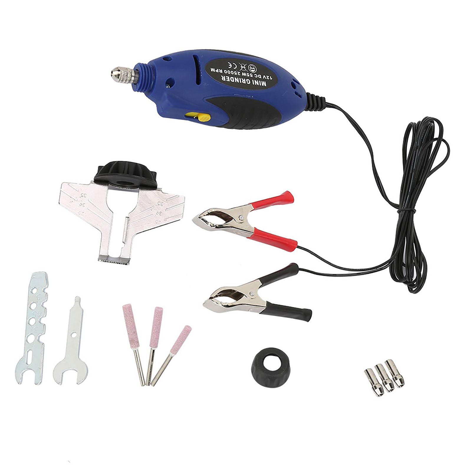 Tragbarer 12-v-elektro-kettenschärfer, Mini-kettensägenkettenschleifer, Schärfwerkzeug Für Den Außenbereich
