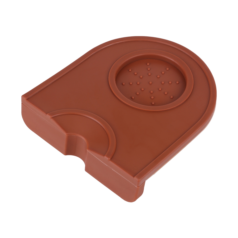Dicke, Multifunktionale, Rutschfeste Silikonmatte Für Kaffeespenderständer, Schwarz (braun)
