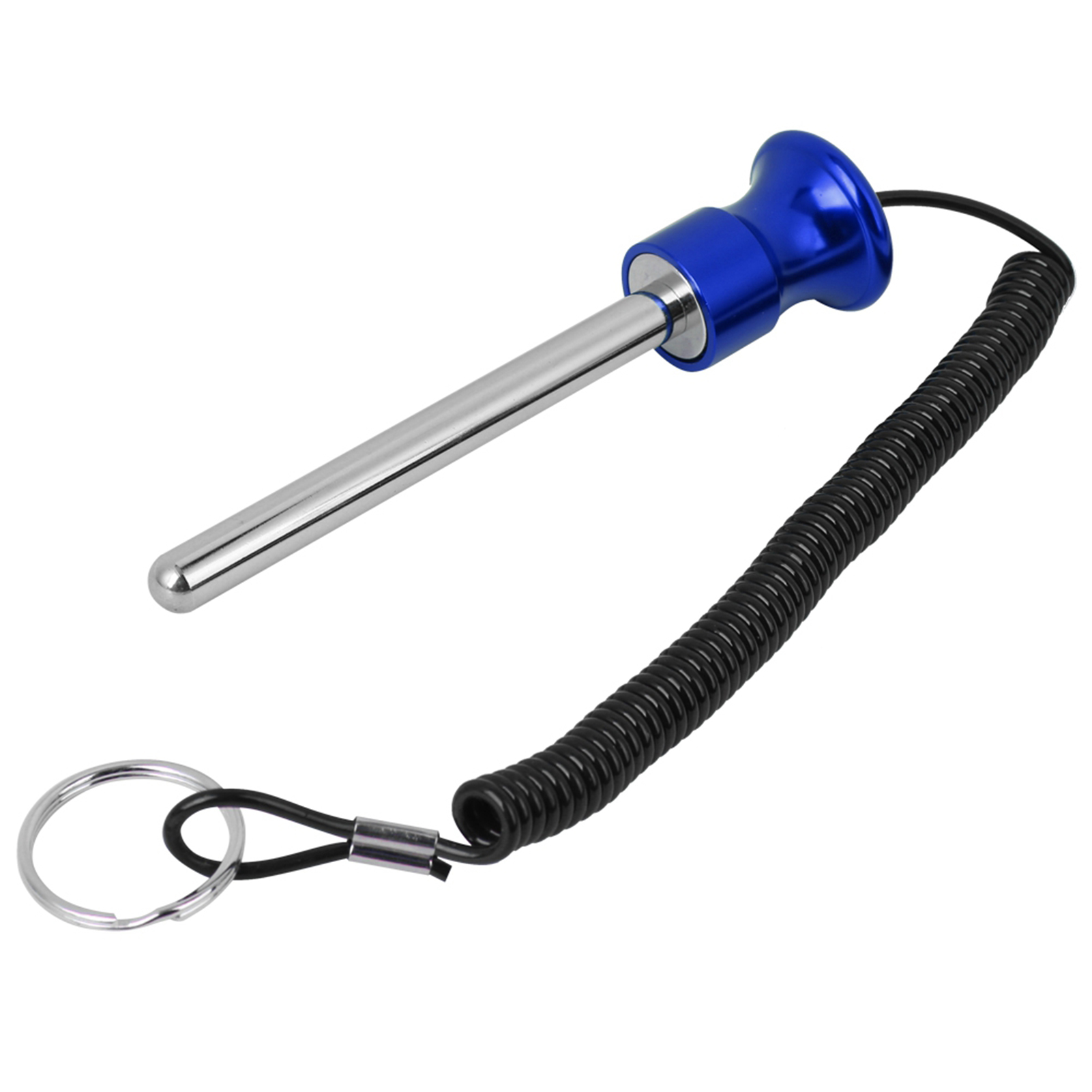 Magnetischer Gewichtsstapel Mit Zubehör Für Das Gewichtstraining, Klimmzugseil, Blau